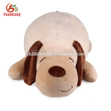 China custom wholesale super soft pillow style plush dog stuffed toy